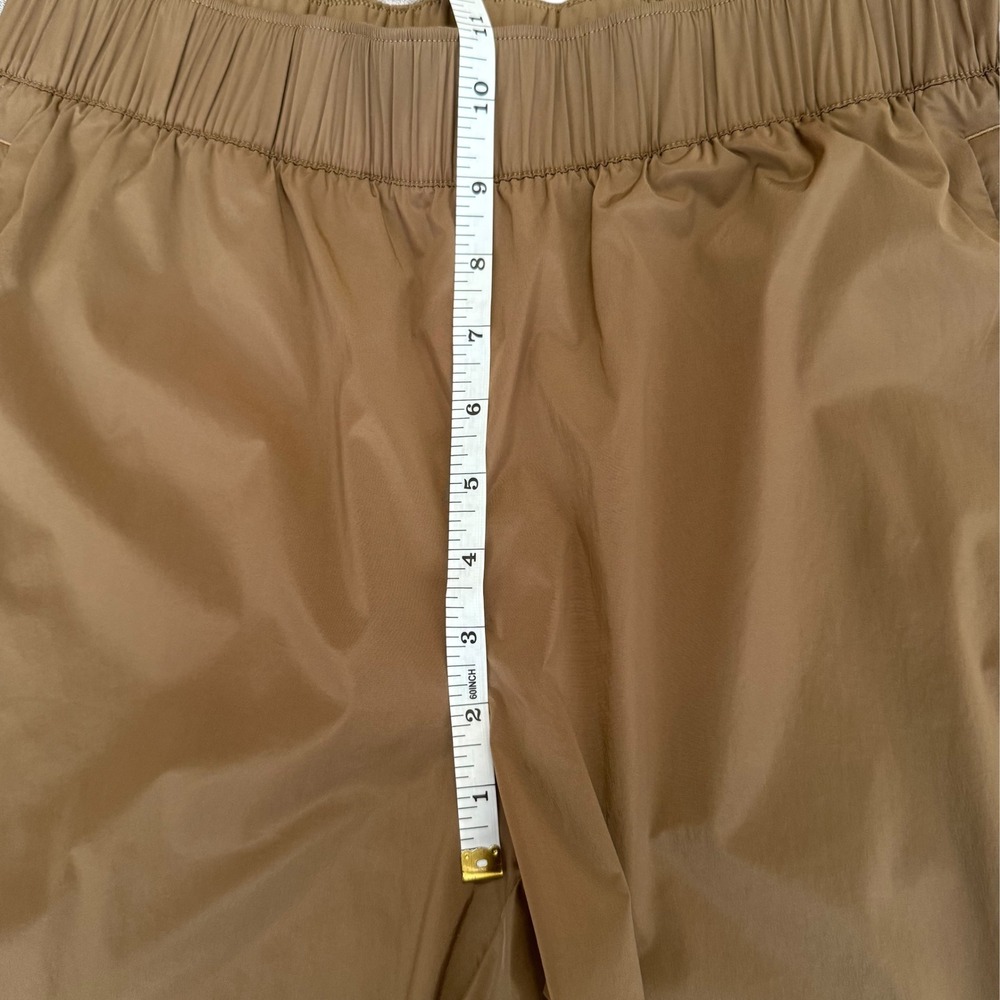 Athleta Rise Pants Brown Nylon Track Bungee Adjustable Small Active Streetwear - Picture 7 of 10